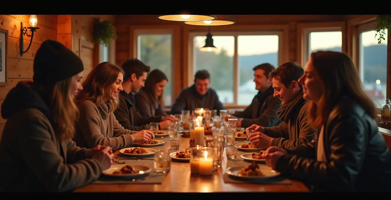 Voyageur découvrant la richesse culturelle du Québec à travers ses traditions, paysages et communautés locales