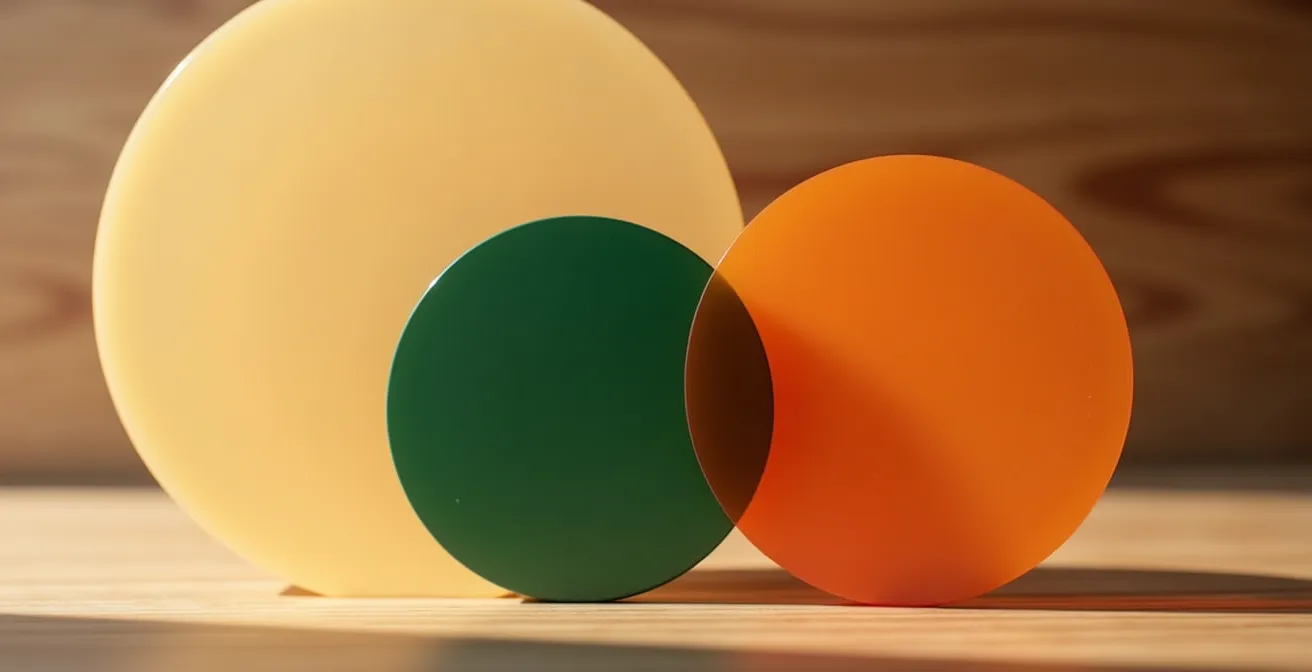 Application visuelle de la règle 60-30-10 dans un intérieur québécois avec matériaux locaux